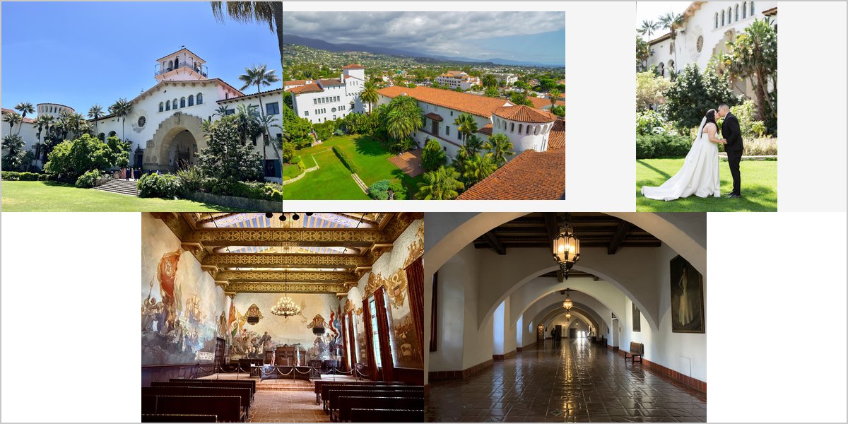 Wedding Photography at The Santa Barbara Courthouse: A Photographer’s Point of View